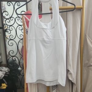 Lululemon Athletica White Tank Top